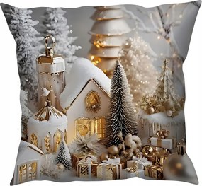 Karácsonyi díszpárnahuzat 45x45 díszpárnahuzat