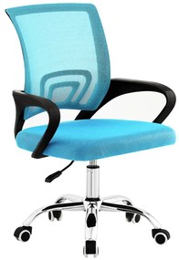 Irodai szék, türkiz/fekete, DEX 4 NEW