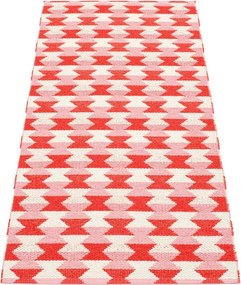 Piros kültéri-beltéri futószőnyeg 70x160 cm Dana Coral – Pappelina