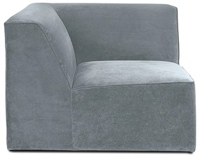 Szürke kordbársony kanapé modul (variálható) Sting – Scandic