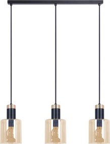KAJA K-5258 ALTO Többágú Függesztett Lámpa Fekete E27 IP20