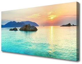 Vászonkép nyomtatás tenger, táj 120x60 cm