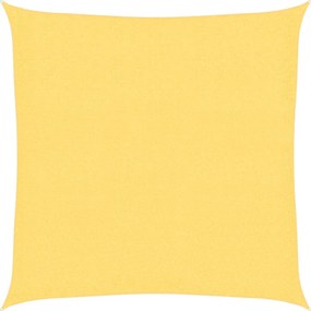 vidaXL bézs HDPE napvitorla 160 g/m² 2,5 x 2,5 m