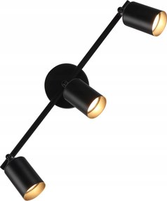 Ceres 3 fali lámpa fekete GU10 1730006