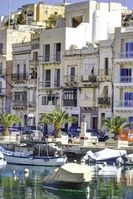 Poszter 40x60cm Marina in Senglea, Assaf Frank