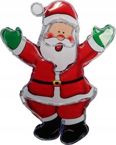 Mikulás LED-es kültéri dekoráció Karácsonyra Goliat