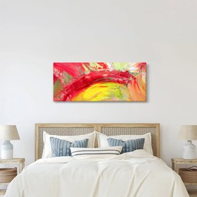 Absztrakció kép - festmény (120x50 cm)