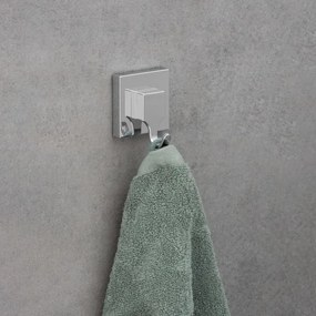 WENKO 22688100-Akasztó VACUUM-LOC QUADRO ED 6x7 cm ezüst/fényes króm