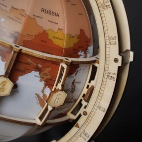 RoboTime - 3D fa mechanikus puzzle Világító gömb