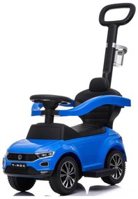 Push autó Volkswagen 3in1 2xAA kék/fekete