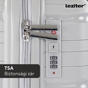 TraveLux Voyager kabinbőrönd keményfedeles 55x40x20 cm szürke