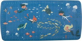 Gyerek csúszásgátló alátét fürdőkádba 36x71 cm Scuba Diver – Spirella