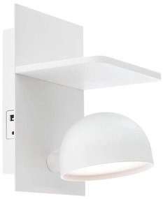 Redo 01-3491 - LED Fali spotlámpa SEIBI LED/7W/230V USB CRI 90 fehér