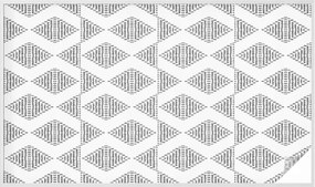 Szélvédőfólia Adatvédelem Geometrikus gyémántok 200x116 cm