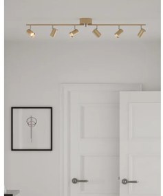 ByRydens 4202100-6501 - Spotlámpa CORRECT 6xGU10/7W/230V arany