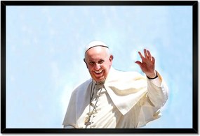 Poszterek keretben 60x40 Ferenc pápa