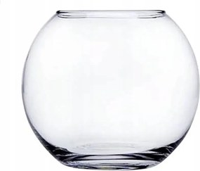 Üveg váza dekorációs gömb D-23 cm H-20 cm