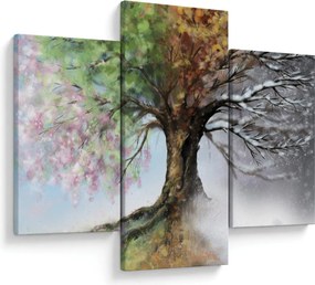 Kép - Négy évszak fája (90x60 cm)