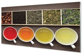 Üvegképek tea gyógynövények 100x50 cm