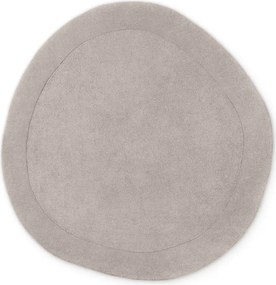 Szürke kézi szövésű gyapjúkeverék kerek szőnyeg ø 160 cm Kari Organic – Villeroy&amp;Boch