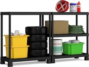 Keter Műanyag állvány PLUS TRIBAC 90/5 182 x 90 x 45 cm