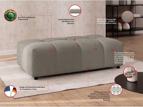 Szürkésbarna lábtartó Albane – Ropez