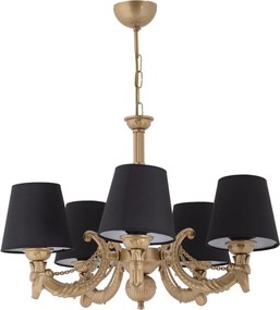 Fiona Chain - Black, Gold
