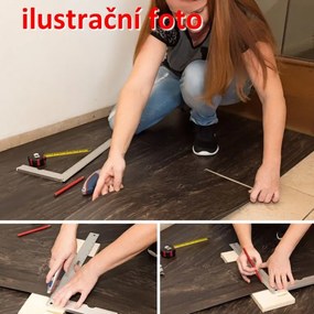 STILISTA Úszó vinyl padló 20m² kámforfa világos