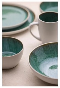 Fehér-zöld kőedény tálka 400 ml Gastro White/Green – Bitz