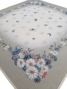 Abrosz 100x100 cm gobelin szalvéta Nagy Választékban virágos Mintákkal