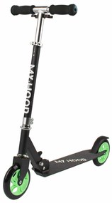 My Hood 505164 összecsukható roller 145,fekete-zöld