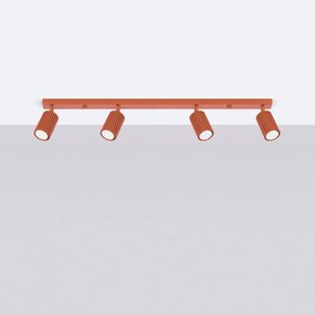 Téglavörös spotlámpa 6,5x81 cm Gleam – Sollux