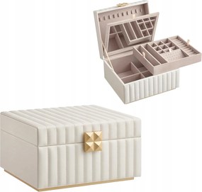 Ékszertartó doboz Deson 24 cm fehér