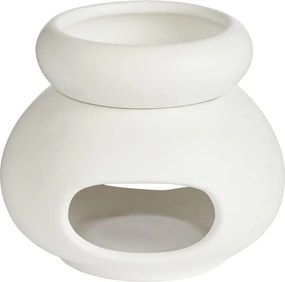 AMBIANCE porcelán aromalámpa, fehér