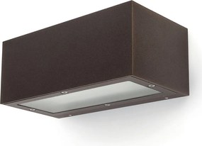 NOVOLUX 157C-G05X1A-91 ISORA Modern Kültéri Fali Lámpa Barna E27 IP65
