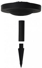 2 db napelemes kültéri LED gömblámpa 50 cm RGB