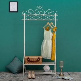 LINEA álló ruhafogas, fehér