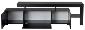 TV szekrény Beliz - Wood Black