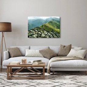 Kép - Hegyi táj (90x60 cm)