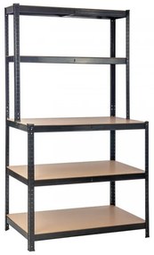 Nagy teherbírású polc P 100x30/60x180 cm 150 kg
