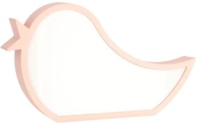 Rózsaszín gyerek éjjelilámpa Bird – Candellux Lighting