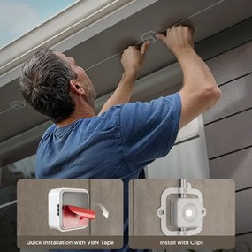 Govee - LED RGBIC Szalag Downlights 30m Wi-Fi Matter IP67