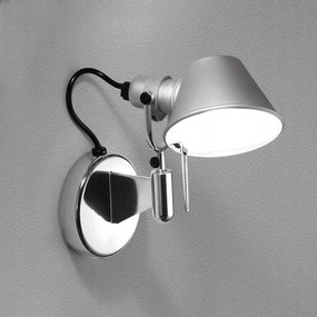 Artemide Tolomeo Micro Faretto Led 2700K, fali lámpa, kapcsoló nélkül, alumínium