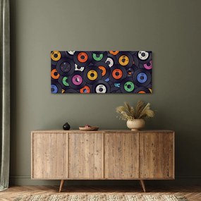 Kép - Zenei gramofonlemezek (120x50 cm)