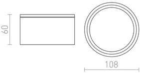 RED - Design Rendl - R10428 - Kültéri lámpa MERIDO 1xGX53/11W/230V IP44 fehér