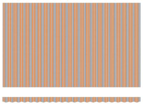Automatikus Behúzható Napellenző Többszínű Csíkos 500x300 cm