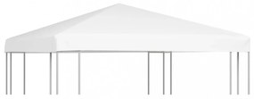 fehér pavilon-tetőponyva 270 g/m² 3 x 3 m