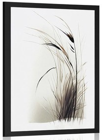 Plakát minimalista száraz fű