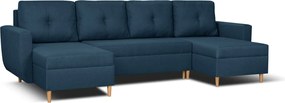 DORIS MAX Kinyitható sarokkanapé Sötétkék