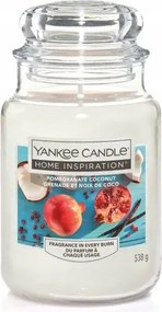 Paraffin illatgyertya Pomegranate Coconut Yankee Candle nagy 1 db